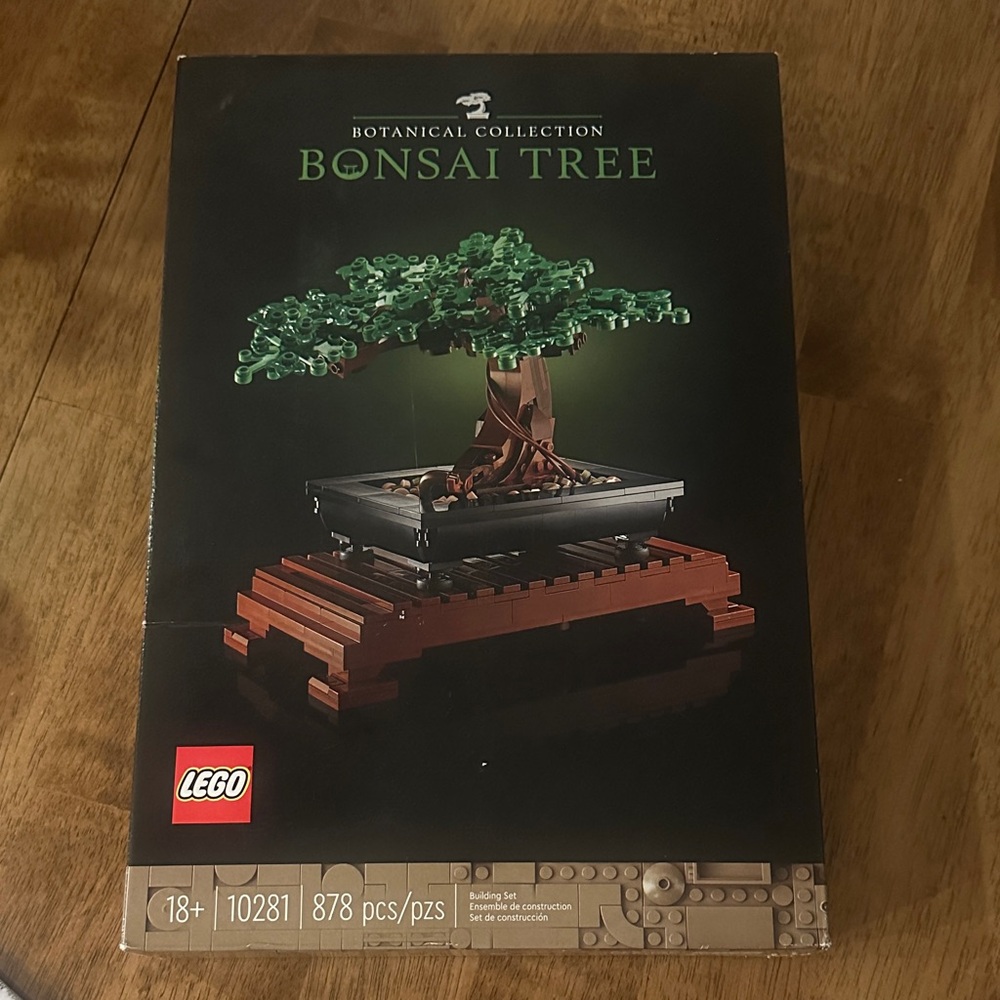 LEGO Botanical Collection Bonsai Tree with Green Leaves NEW